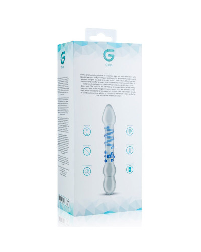 Скляний дилдо Gildo Glass Dildo No. 21 - Фото №6