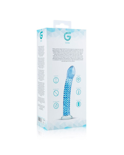 Стеклянный дилдо Gildo Glass Dildo No. 5 - Фото №7