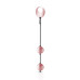 Металеві вагінальні кульки Rosy Gold - Nouveau Kegel Balls, маса 376 г, діаметр 2,8 см - Фото №1