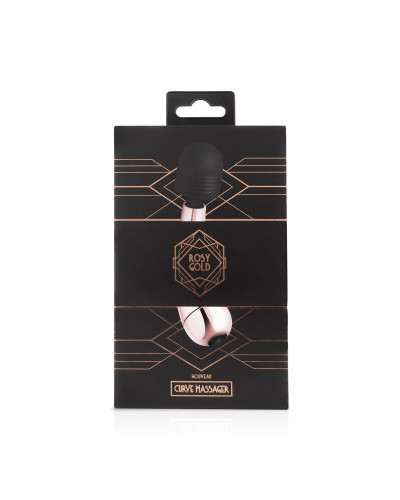 Мінівібромасажер Rosy Gold — Nouveau Mini Curve Massager - Фото №5