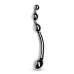 Анально-вагінальний стимулятор Sinner Gear Unbendable – Multi-Stim Pleasure Wand Metal Anal Dildo - Фото №1