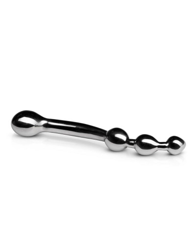 Анально-вагінальний стимулятор Sinner Gear Unbendable – Multi-Stim Pleasure Wand Metal Anal Dildo - Фото №3