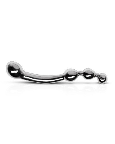 Анально-вагінальний стимулятор Sinner Gear Unbendable – Multi-Stim Pleasure Wand Metal Anal Dildo - Фото №4