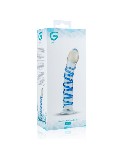 Стеклянный дилдо Gildo Glass Dildo No. 1 - Фото №5