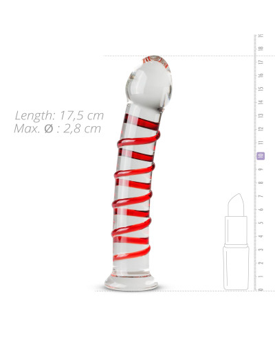 Стеклянный дилдо Gildo Glass Dildo No. 15 - Фото №4