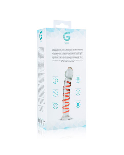 Стеклянный дилдо Gildo Glass Dildo No. 15 - Фото №6