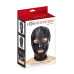 Капюшон для БДСМ с открытыми глазами и ртом Fetish Tentation Open mouth and eyes BDSM hood - Фото №3