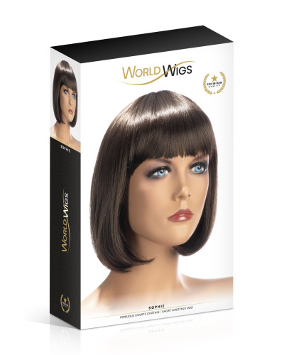 Перука World Wigs SOPHIE SHORT CHESTNUT - Фото №2