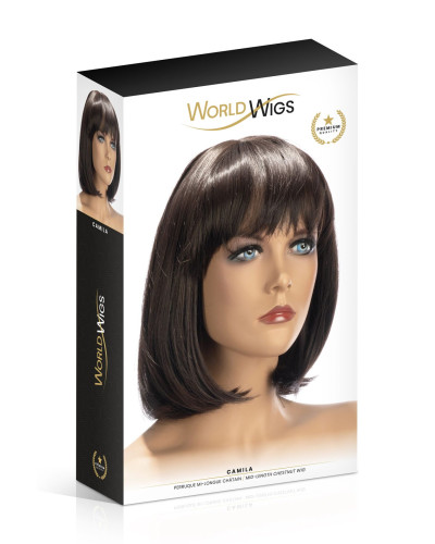 Перука World Wigs CAMILA MID-LENGTH CHESTNUT - Фото №2