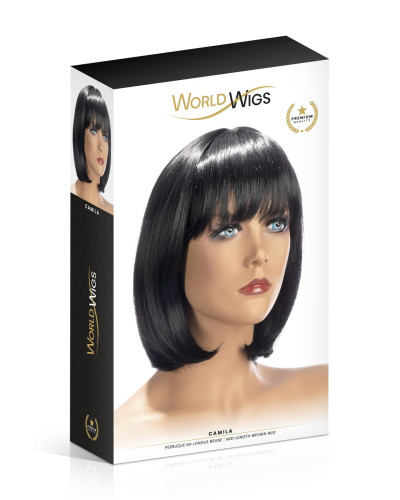 Перука World Wigs CAMILA MID-LENGTH BROWN - Фото №2
