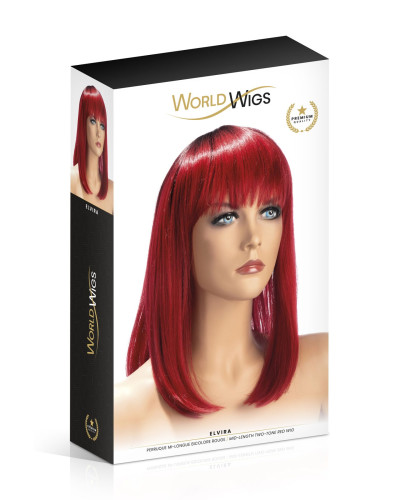 Перука World Wigs ELVIRA MID-LENGTH TWO-TONE RED - Фото №2