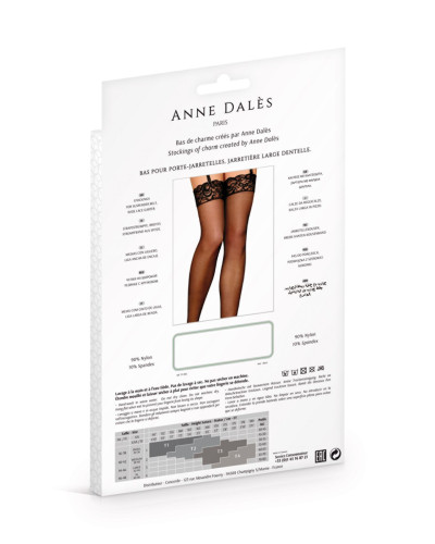 Панчохи Anne De Ales BRUNA T2 Black - Фото №3