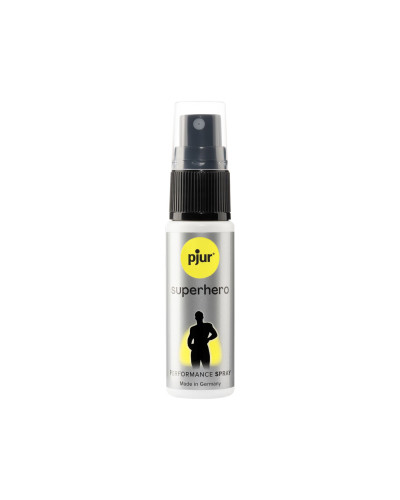 Пролонгувальний спрей pjur Superhero Spray 20 мл, всотується в шкіру, натуральні компоненти - Фото №1