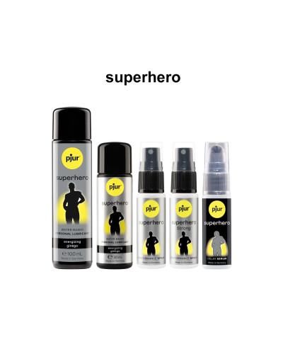 Пролонгувальний спрей pjur Superhero Spray 20 мл, всотується в шкіру, натуральні компоненти - Фото №5