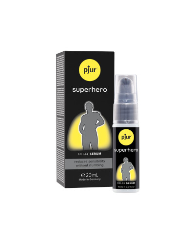 Пролонгувальний гель pjur Superhero Serum 20 мл, створює невидиму плівку, що знижує чутливість - Фото №4