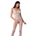 Бодістокінг Passion BS069 white, комбінезон, імітація панчох і боді - Фото №1