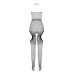 Бодистокинг с имитацией чулок Passion BS079 black - Фото №6