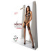 Бодистокинг с имитацией чулок Passion BS079 black - Фото №8