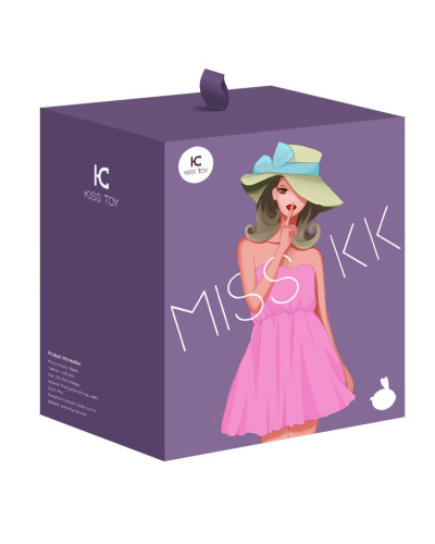 Вакуумный клиторальный стимулятор с вибрацией KISTOY Miss KK Purple - Фото №5