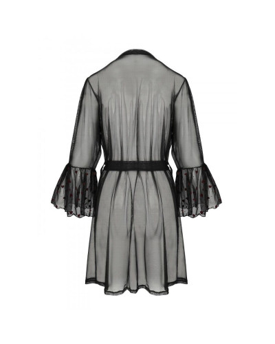 Воздушный пеньюар Passion LOVELIA PEIGNOIR L/XL, black - Фото №6