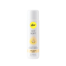 Силіконова змазка pjur MED Soft glide 100 мл з олією жожоба для дуже сухої та чутливої шкіри