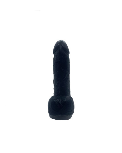 Крафтове мило-член із присоскою Чистий Кайф Black size S натуральне - Фото №3