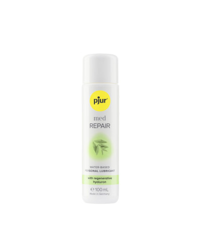 Лубрикант на водній основі pjur MED Repair glide 100 мл з регенерувальним гіалуроном для сухої шкіри - Фото №1