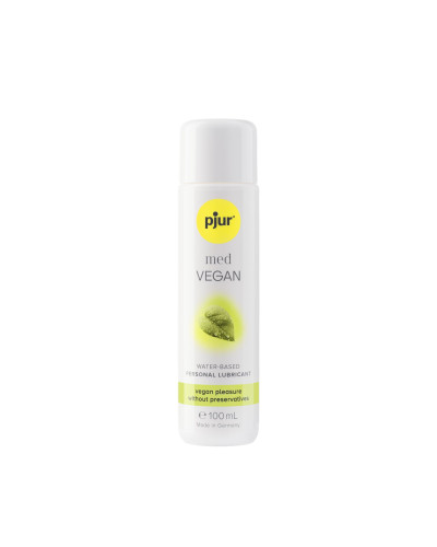Лубрикант на водній основі pjur MED Vegan glide 100 мл — тільки веганські інгредієнти - Фото №1