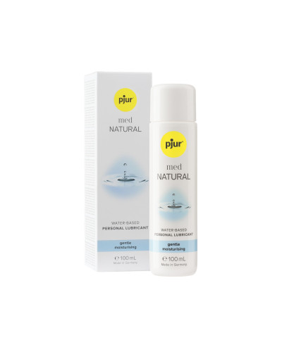 Лубрикант на водній основі pjur MED Natural glide 100 мл спеціально для сухої та чутливої ​​шкіри - Фото №4