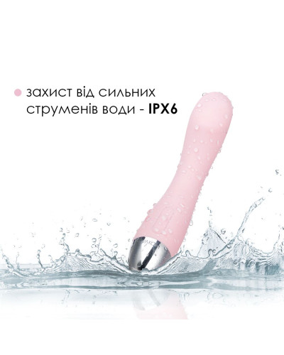 Вібратор для точки G з інтелектуальним режимом Svakom Amy Pale Pink - Фото №5