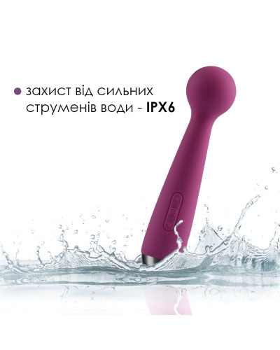 Вибромассажер с интеллектуальным режимом Svakom Mini Emma Violet - Фото №5