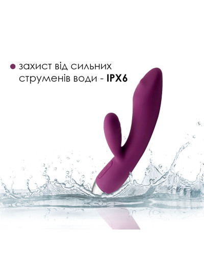 Вібратор-кролик із перлинною стимуляцією точки G Svakom Trysta Violet - Фото №5