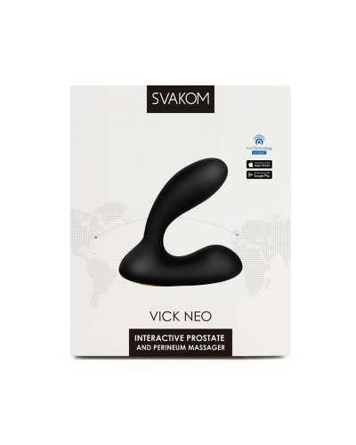 Інтерактивний масажер простати та вібратор точки G Svakom Vick Neo - Фото №8