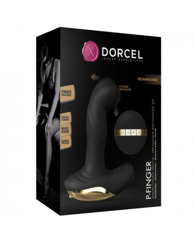 Вибромассажер с “массажем пальцем” для простаты и вагины Dorcel P-Finger - Фото №6