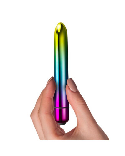 Вібратор Rocks Off RO-140mm Prism Rainbow - Фото №3