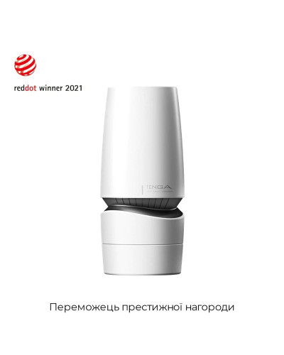 Мастурбатор Tenga - Aero Masturbator Silver, инновационная технология всасывания - Фото №3