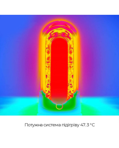 Набір мастурбатора із нагрівачем Tenga Flip Zero Red + Flip Warmer - Фото №3