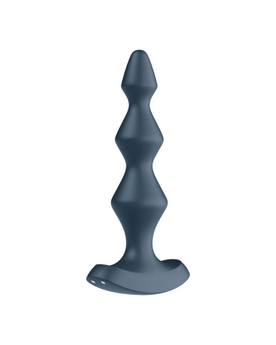 Анальный стимулятор-бусины с двумя моторами Satisfyer Lolli-Plug 1 Dark teal - Фото №2