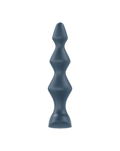 Анальный стимулятор-бусины с двумя моторами Satisfyer Lolli-Plug 1 Dark teal - Фото №3