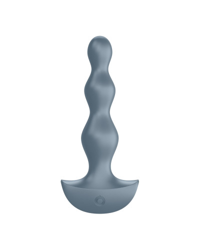 Анальний стимулятор-намистини з двома моторами Satisfyer Lolli-Plug 2 ice blue - Фото №1