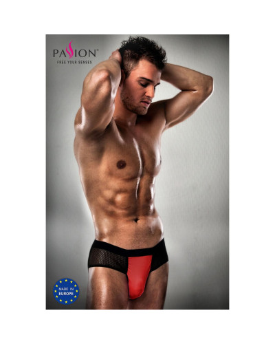 Розпродаж!!! Чоловічі трусики з червоним гульфіком Passion 007 THONG red XXL/XXXL - Фото №3