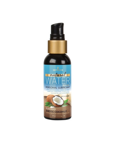 Смазка на водной основе Sensuva Natural Water-Based Exotic Coconut (57мл) без глицерина и парабенов - Фото №1