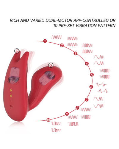 Смартвібратор Magic Motion Umi Red - Фото №2
