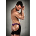 Розпродаж!!! Чоловічі шорти з фіолетовим гульфіком Passion 009 THONG violet L/XL - Фото №2