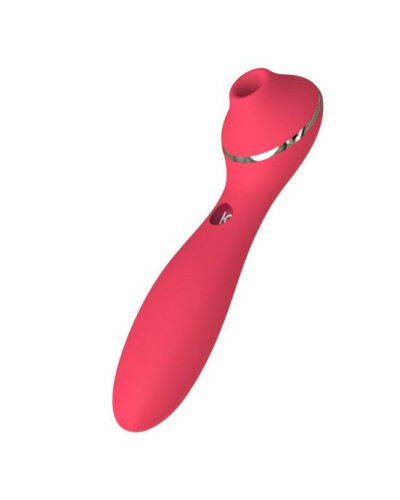 Вакуумный вибратор KISTOY Polly Plus Red - Фото №1