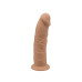 Фаллоимитатор SilexD Robby Caramel (MODEL 2 size 6in), двухслойный, силикон+Silexpan, диаметр 3,5 см - Фото №1