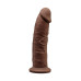 Фаллоимитатор SilexD Henry Brown (MODEL 2 size 7,5in), двухслойный, силикон+Silexpan, диаметр 4,8см - Фото №1