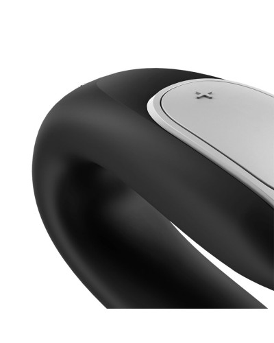 Смартвібратор для пар Satisfyer Double Fun (Black) з пультом ДК - Фото №4
