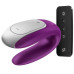 Смарт-вибратор для пар Satisfyer Double Fun (Violet) с пультом ДУ - Фото №1
