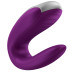 Смарт-вибратор для пар Satisfyer Double Fun (Violet) с пультом ДУ - Фото №2